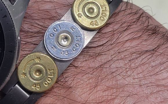 Ammo bracelet Colt 45 by Texas Blue Courage Company LLC