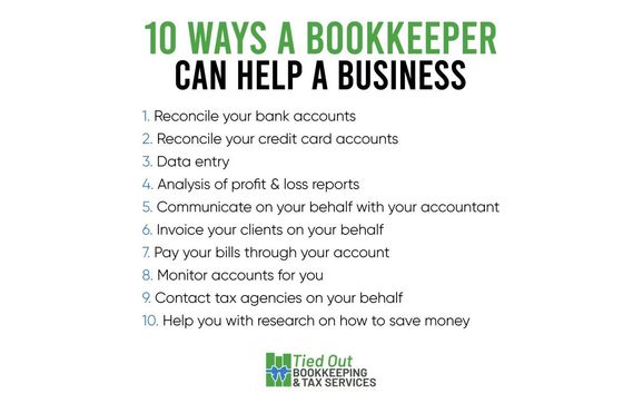 Bookkeeping Services by Tied Out Books
