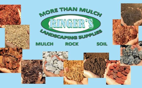 Mulches, Soils, Rocks, Construction Materials by Ringer's More than Mulch Landscaping Supply