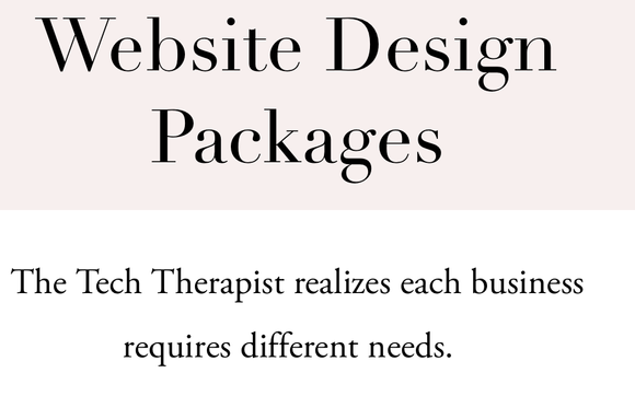 Online Presence with a Website by TVP Tech Solutions, LLC