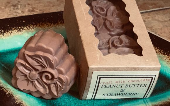 Custom Chocolate molds, flavors and packaging for Special Events. by Menchaca Chocolates