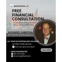 Business and Financial Consultation by Bookscaping, LLC (Your Partner in Success! 📊📚)