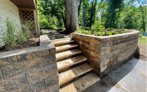 Landscaping by Blooms Garden Center / BladeWorks Landscaping