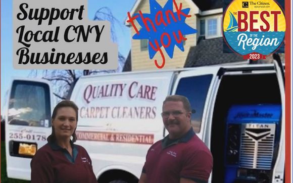 #1 Rated Carpet Cleaning in Auburn NY & CNY by Quality Care Carpet Cleaners 315-255-0178 by Quality Care Carpet Cleaners 