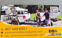 Anytime concrete pump llc by Anytime concrete pump llc