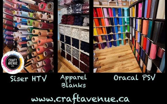 Craft Vinyl Supply Store by Craft Avenue
