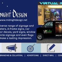 Sign & Banner Design by Midnight Design and Promos LLC