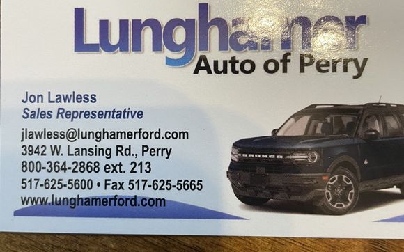 New/Used Cars and Trucks  by Lunghamer Auto of Perry