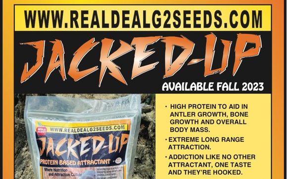 JACKED UP high protein attractant   by Real Deal Outdoor Products