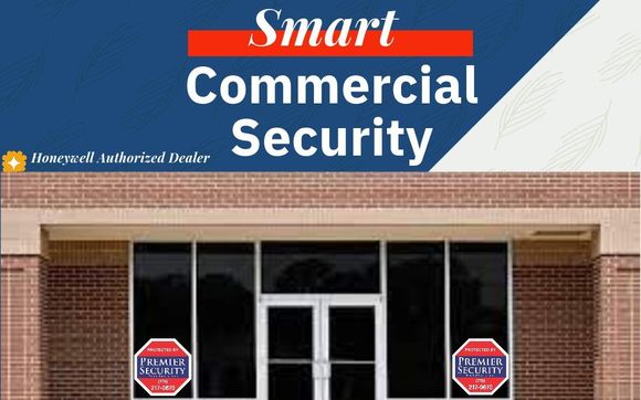 Small business and commercial security system sales, repair and monitoring by Premier Security Inc.