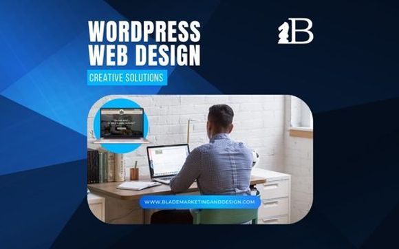 Custom Website Design  by Blade Marketing and Design