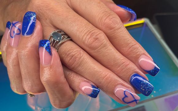 Sculptured acrylic set. by Sevensisters Alchemy