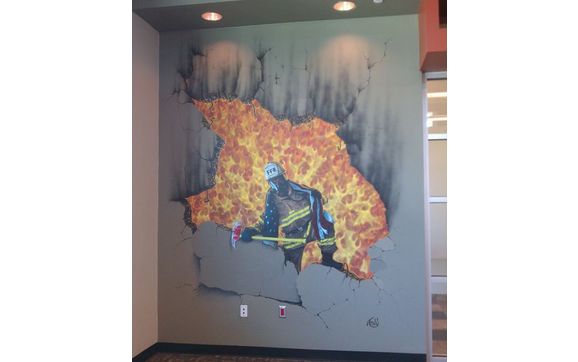 Custom Commissioned Murals by Andy Buchanan Art