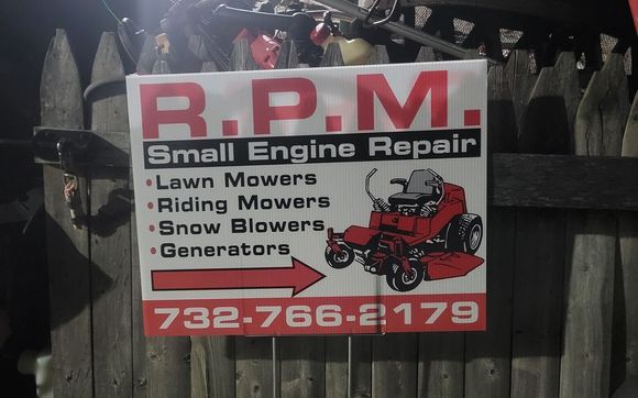 Rpm small outlet engine repair