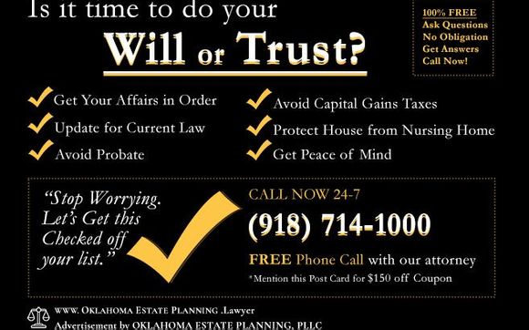 Get your affairs in order by Oklahoma Estate Planning PLLC