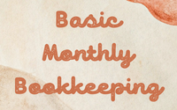 Basic Monthly Bookkeeping by Jolý Víta Bookkeeping & Consulting