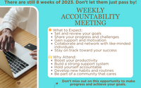 Weekly Accountability Meetings by TnT Small Business Solutions