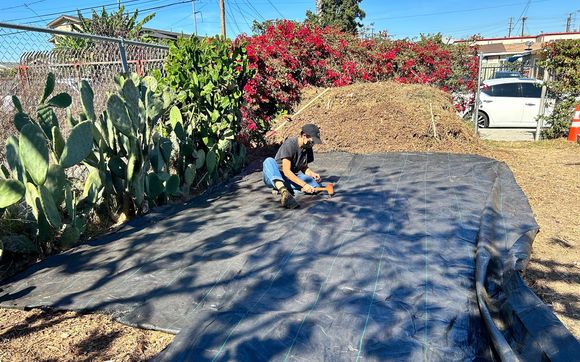 Onsite composting services by TAWA Green waste recycling Compost Food Rescue