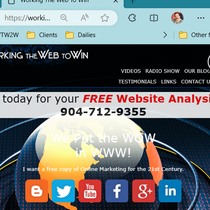 Mobile Website Design by Workingthewebtowin.com