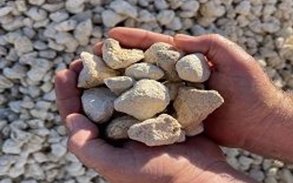 Drainage rock  by Ringer's More than Mulch Landscaping Supply