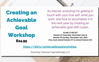 Creating an Achievable Goal Workshop by Kourtney Coleman
