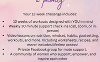 12-week women's health program  by Amanda LeSuer / Women's Fitness Coach 