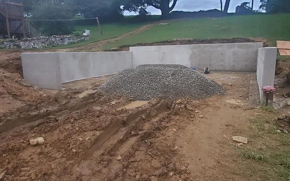 Wall Construction by Denn-Con Concrete Services