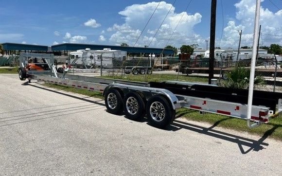 IRON TIGER GOOSENECK TRAILER by Rocket Marine Inc. ™
