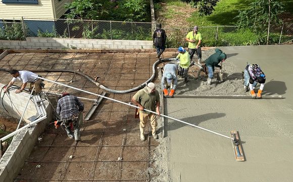 Concrete Floors, slabs, stamped concrete  by Mahana unlimited