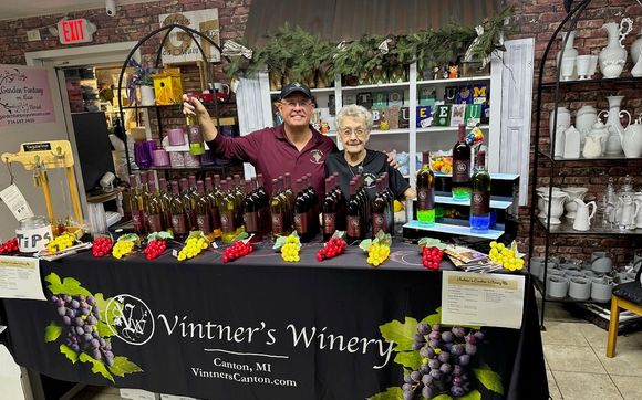 Wine Tasting by Vintner's Canton Winery and Canton Brew Works