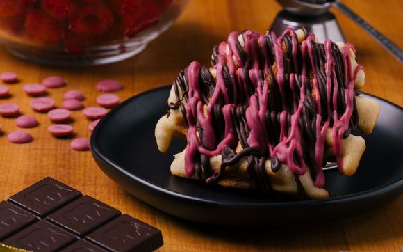 Ruby Raspberry & Dark Belgium Drizzle by Georgette’s Galettes LLC