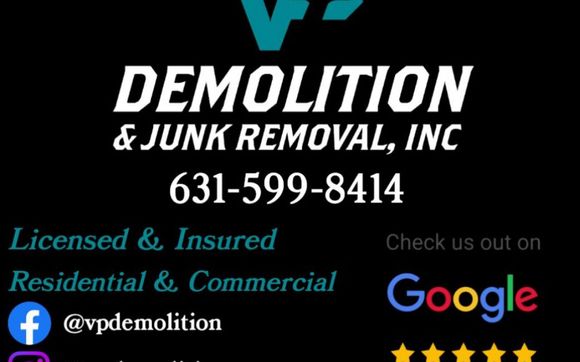 VP Demolition & Junk Removal by VP Demolition & Junk Removal Inc. 