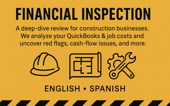 Construction Financial Inspection by Hard Hats Bookkeeping & Consulting