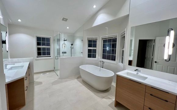 Bathroom remodel  by Reliable Men Construction