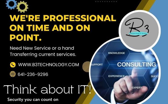 B3 Technology 1011 Main Street Grinnell Iowa 641-236-9296 by B3 Technology