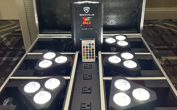Up-lighting by Memorable Moments Rental