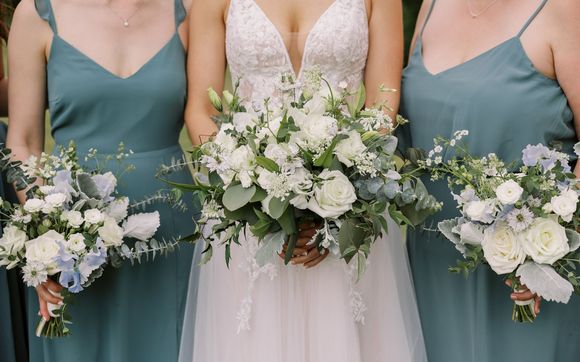 Wedding florals by The Enchanted Florist