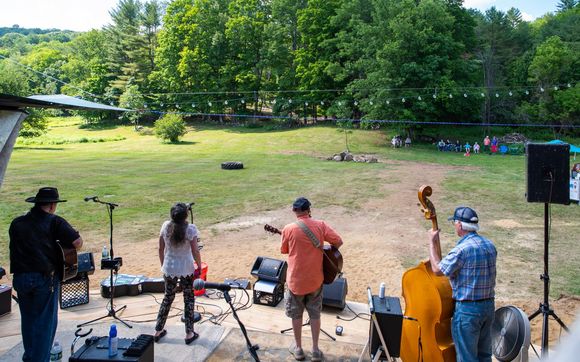 A great stage and natural amphitheater.  by Ripple Retreat, LLC.  ripple-retreat.com