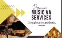 Music Administrative Assistance by Singer, Songwriter, Music Business Support & Grant Writer