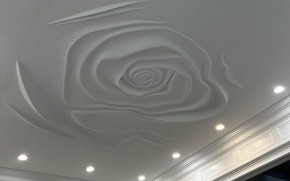 The rose design  by DIAMOND CROWN MOULDING Toronto