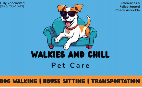 Dog Walker, Pet Sitter by Walkies and Chill Pet Care