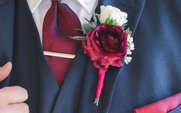 Boutonniere by CB Floral Design