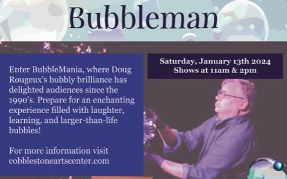 Theater Shows for all ages by Cobblestone Arts Center