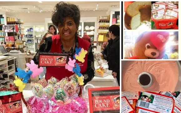  www auntorphia.com. 215 927-1543 by Aunt Orphia's Delicious Homemade Pound Cake Company