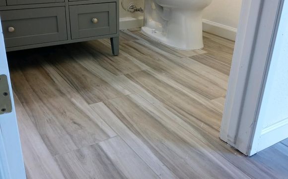 Tile Floor Installation by Garcia & Sons Construction Inc.