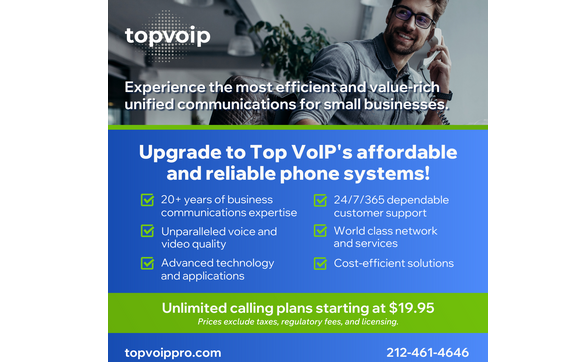 Top VoIP is NYC's Reliable Business Phone Service   by Top VoIP