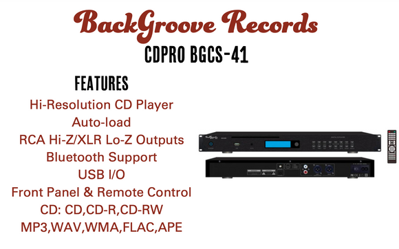 BGCS-41  by BackGroove Records
