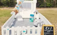 Grey/White Soft Play Package by R&J Party Rentals