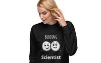 Budding Scientist Unisex Premium Sweatshirt by Copper Key Sciences LLC