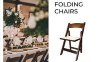 Brown Chair Rentals  by Blooming Events Florist Planning & Party Rentals